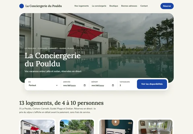 Présentation Bocage du site de réservation
